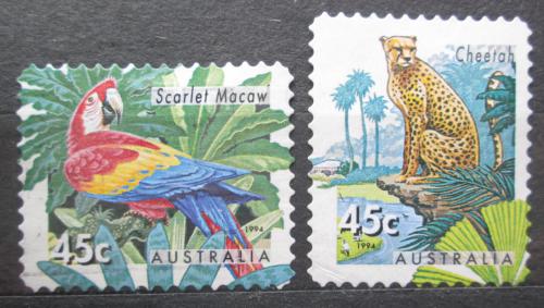 Poštové známky Austrália 1994 Ohrožená fauna Mi# 1433-34