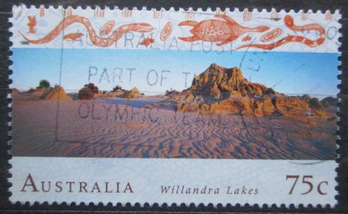 Poštovní známka Austrálie 1996 Willandra Lakes Mi# 1537