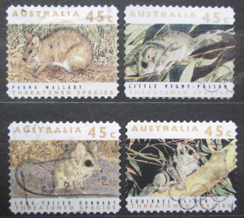 Poštové známky Austrália 1992 Ohrožená fauna Mi# N/N