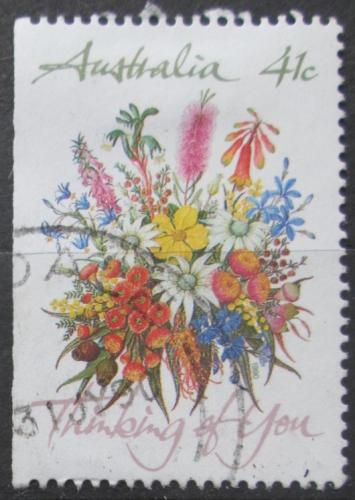 Potov znmka Austrlia 1990 Kvety Mi# 1188 I D - zvi obrzok