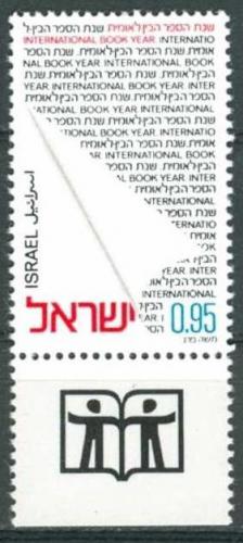 Potov znmka Izrael 1972 Medzinrodn rok knihy Mi# 562