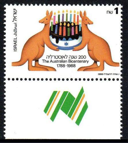 Poštová známka Izrael 1988 Kolonizace Austrália, 200. výroèie Mi# 1083