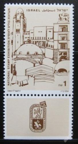 Poštová známka Izrael 1988 Jeruzalém Mi# 1088