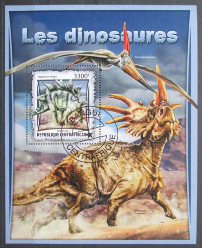 Poštová známka SAR 2017 Dinosaury Mi# Block 1565 Kat 15€