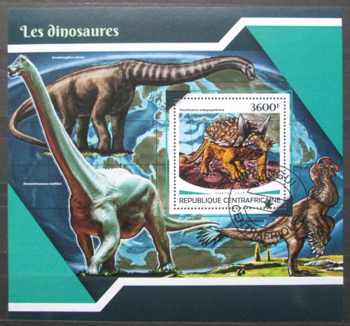Poštová známka SAR 2017 Dinosaury Mi# Block 1668 Kat 16€
