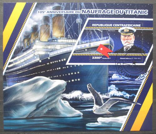 Poštová známka SAR 2017 Titanic Mi# Block 1616 Kat 15€