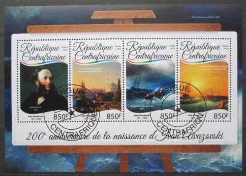 Poštové známky SAR 2017 Umenie, malby lodí, Ajvazovskij Mi# 6890-93 Kat 15€