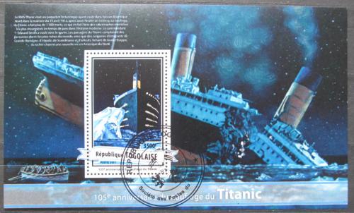 Poštová známka Togo 2017 Titanic Mi# Block 1409 Kat 14€