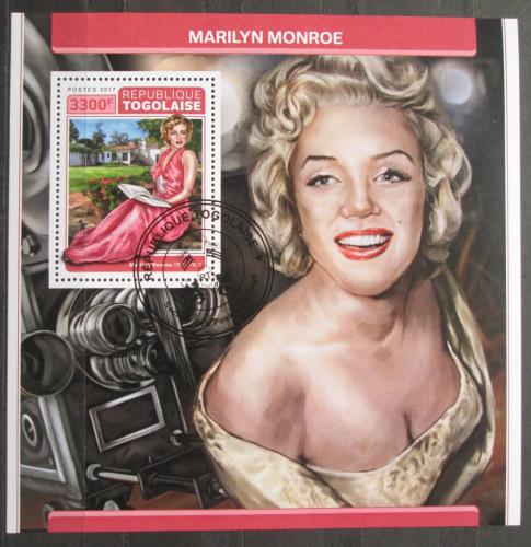 Poštová známka Togo 2017 Marilyn Monroe Mi# Block 1464 Kat 13€