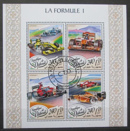 Poštové známky Džibutsko 2017 Formule 1 Mi# 1776-79 Kat 10€
