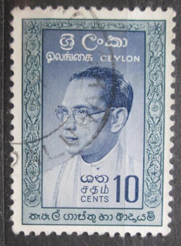 Poštová známka Cejlon 1961 Premiér Bandaranaike Mi# 316 II