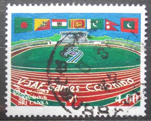 Poštová známka Srí Lanka 1991 Stadión v Colombu Mi# 973