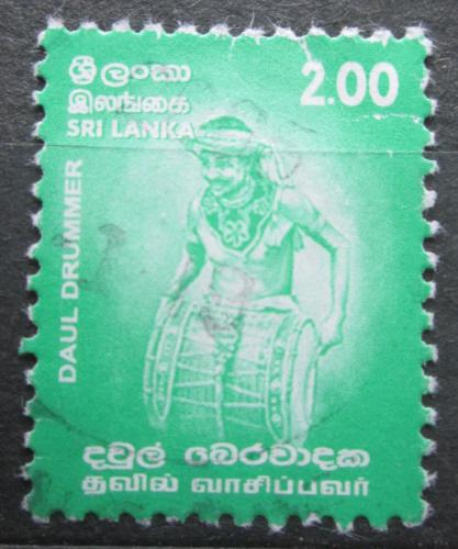 Poštová známka Srí Lanka 2001 Bubeník Mi# 1310