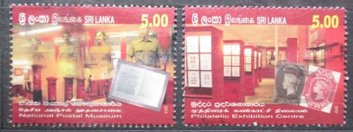 Potov znmky Sr Lanka 2010 Potovn mzeum v Colombu Mi# 1789-90
