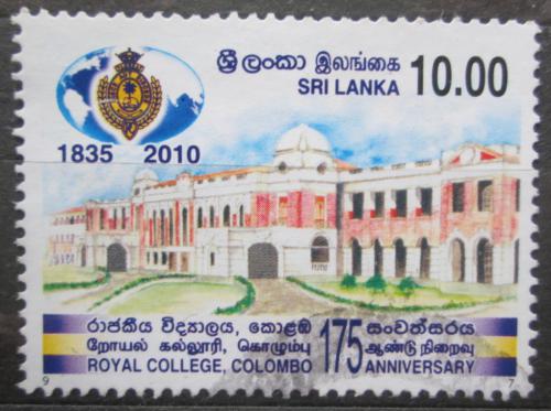 Potov znmka Sr Lanka 2010 Krovsk univerzita v Colombu Mi# 1792 - zvi obrzok
