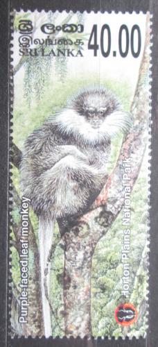 Poštová známka Srí Lanka 2010 Hulman rudolící Mi# 1803