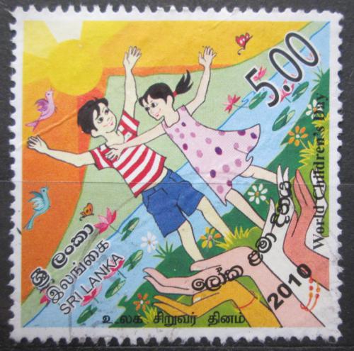 Poštová známka Srí Lanka 2010 Mezinárodní den dìtí Mi# 1809