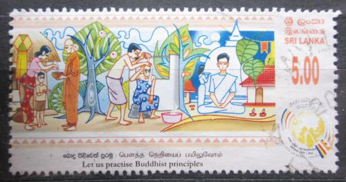 Poštová známka Srí Lanka 2011 Budhistický svátek Vesak Mi# 1835