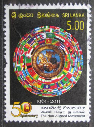 Poštová známka Srí Lanka 2011 Vlajky Mi# 1851
