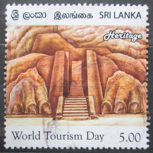 Poštová známka Srí Lanka 2011 Skalní pevnost Sigiriya Mi# 1853
