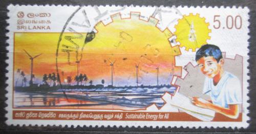 Poštová známka Srí Lanka 2011 Šetøení energiemi Mi# 1887