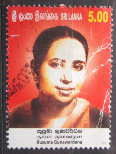 Poštová známka Srí Lanka 2011 Kusuma Gunawardena, politièka Mi# 1899