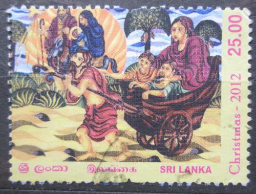 Poštová známka Srí Lanka 2012 Vianoce Mi# 1922
