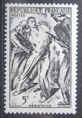 Poštová známka Francúzsko 1947 Hnutí odporu Mi# 806