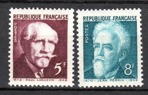 Poštové známky Francúzsko 1948 Osobnosti Mi# 831-32
