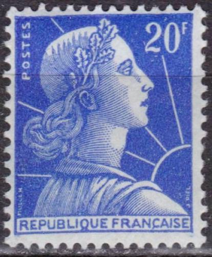 Poštová známka Francúzsko 1957 Marianne Mi# 1143
