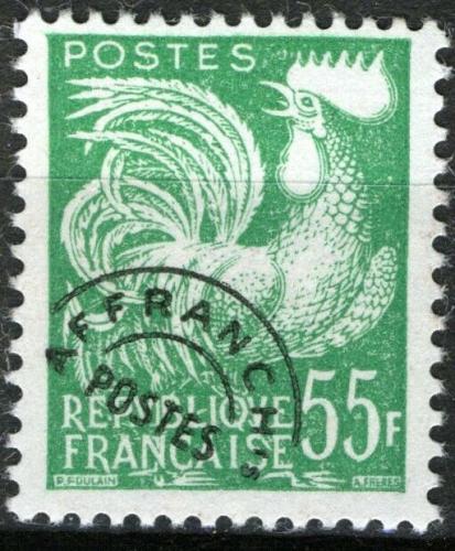 Poštová známka Francúzsko 1959 Galský kohout Mi# 1238 Kat 16€