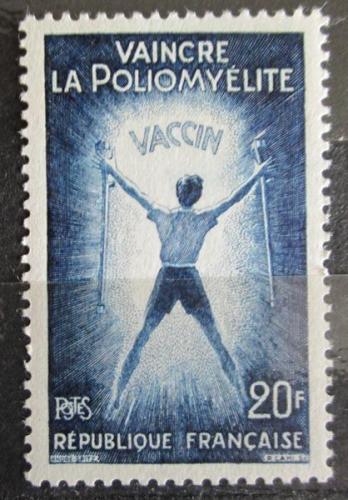 Poštová známka Francúzsko 1959 Boj proti dìtské obrnì Mi# 1266