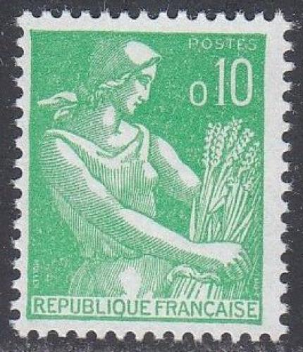 Poštová známka Francúzsko 1960 Selka Mi# 1275