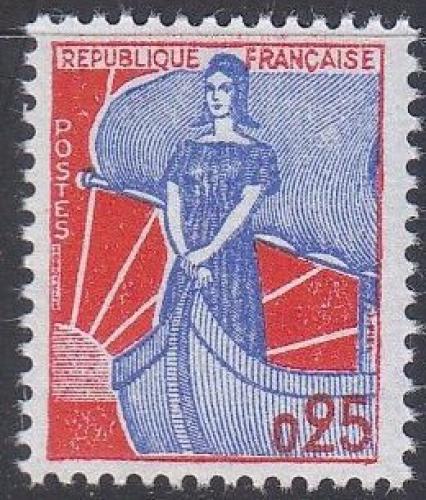 Poštová známka Francúzsko 1960 Marianne Mi# 1278 