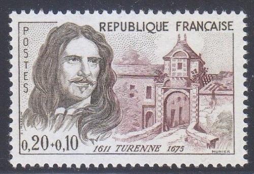 Poštová známka Francúzsko 1960 Maršál Henri Turenne Mi# 1310
