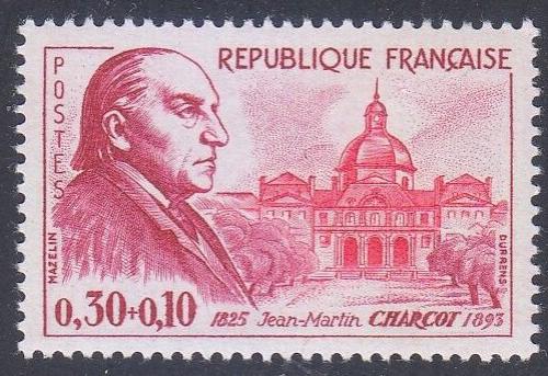 Poštová známka Francúzsko 1960 Jean-Martin Charcot, neurolog Mi# 1312