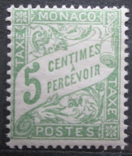 Poštová známka Monako 1904 Doplatná Mi# 2