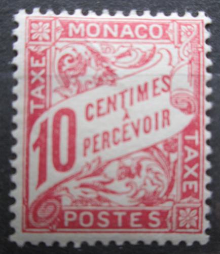 Poštová známka Monako 1904 Doplatná Mi# 3