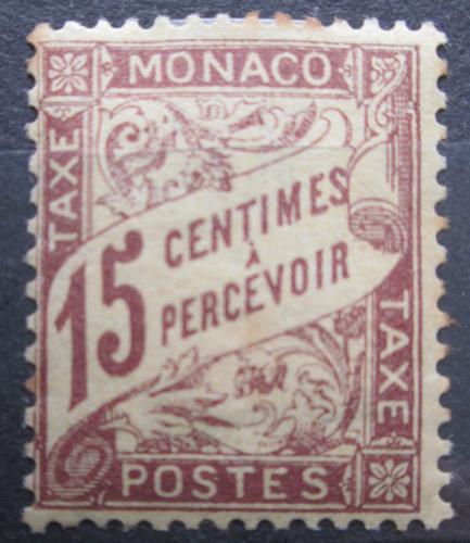Poštová známka Monako 1904 Doplatná Mi# 4