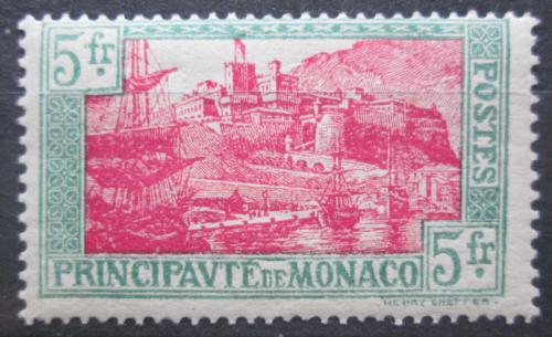 Poštová známka Monako 1925 Prístav Mi# 102 Kat 15€ 