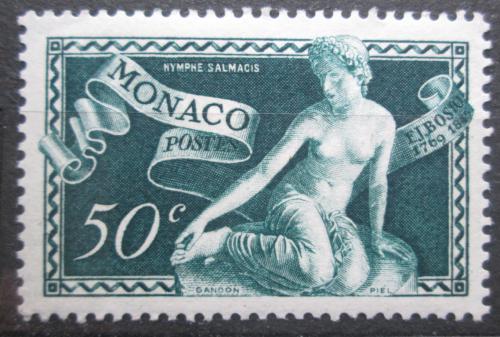 Poštová známka Monako 1948 Socha, François-Joseph Bosio Mi# 348