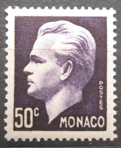 Potovn znmka Monako 1950 Kne Rainier III. Mi# 416