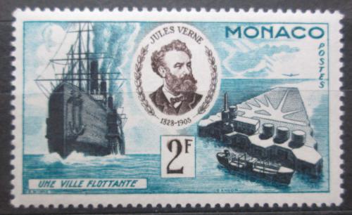 Poštová známka Monako 1955 Jules Verne Mi# 513