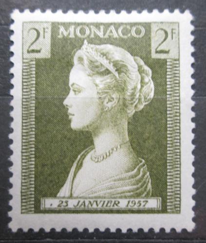 Poštová známka Monako 1957 Princezna Caroline Mi# 570 
