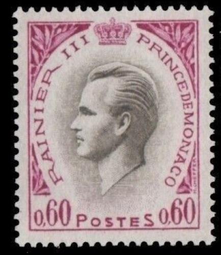 Poštová známka Monako 1971 Kníže Rainier III. Mi# 1017