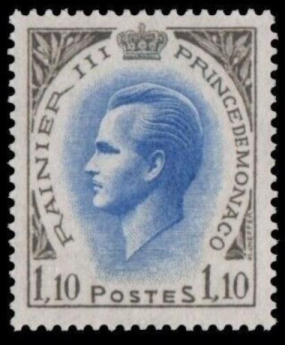 Poštová známka Monako 1971 Kníže Rainier III. Mi# 1019