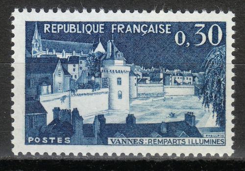 Poštová známka Francúzsko 1962 Vannes Mi# 1386