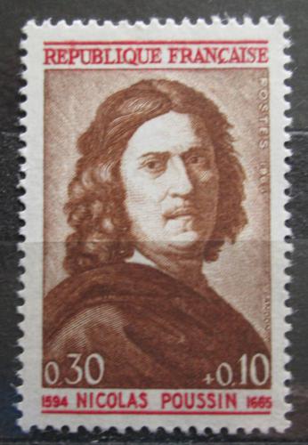 Poštová známka Francúzsko 1965 Nicolas Poussin, malíø Mi# 1502
