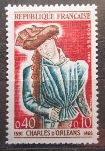 Poštová známka Francúzsko 1965 Karel Orleánský, básník Mi# 1503