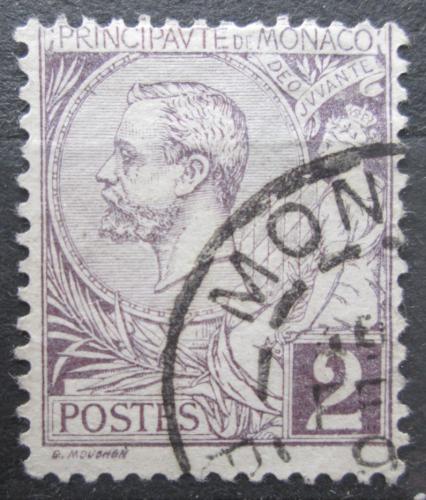 Potovn znmka Monako 1891 Kne Albert I. Mi# 12
